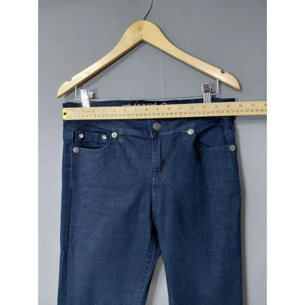 rebel&soul Blue Stretch Jeans  Slim Denim Size 10
